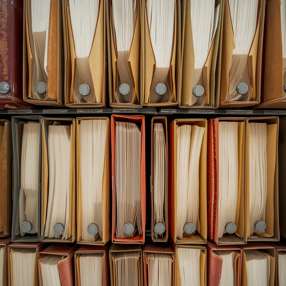Pastas organizadoras para documentos